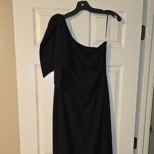 Dress the Population Black One-Shoulder Dress